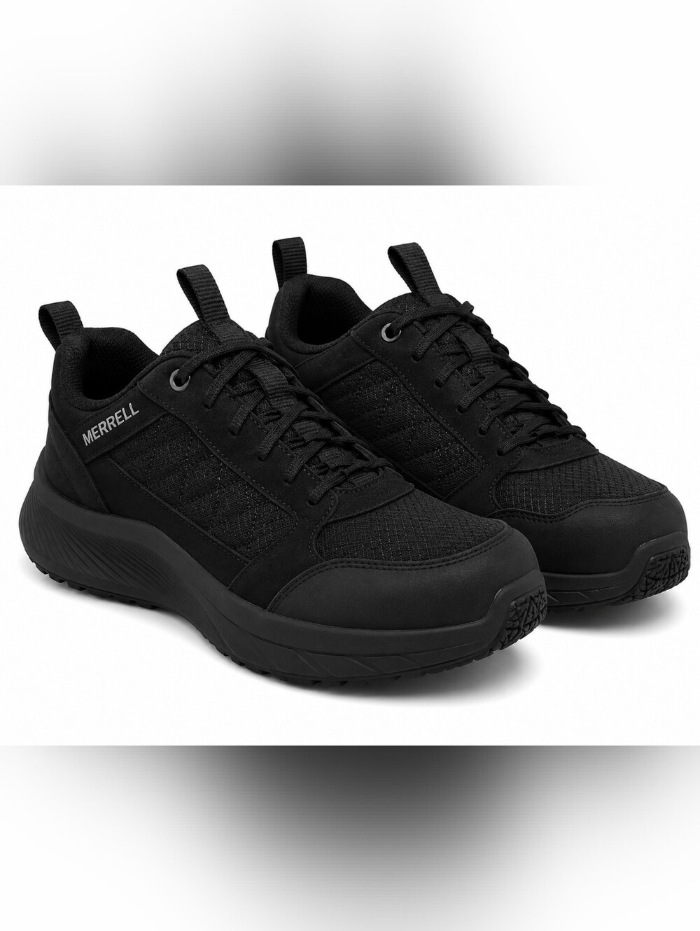 Merrell Alpine CF Comp Toe Work Sneaker Black NIB ASTM EH 7.5 Safety Shoe
